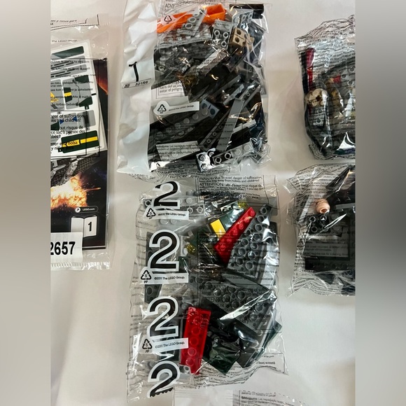 75150 LEGO Vader's TIE Advanced vs. A-Wing Starfighter New Sealed Bags, No Box - Picture 3 of 6